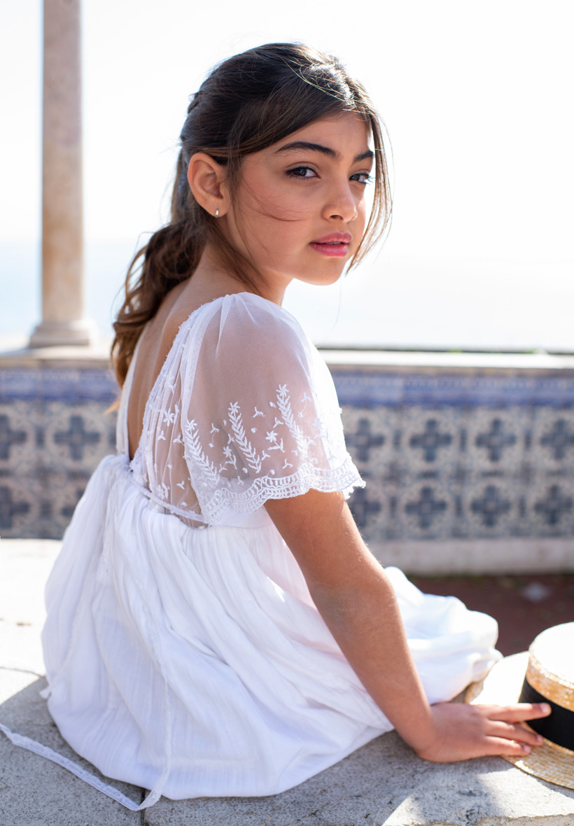 Robe Salomé Blanc – Les Petits Inclassables – Image 4