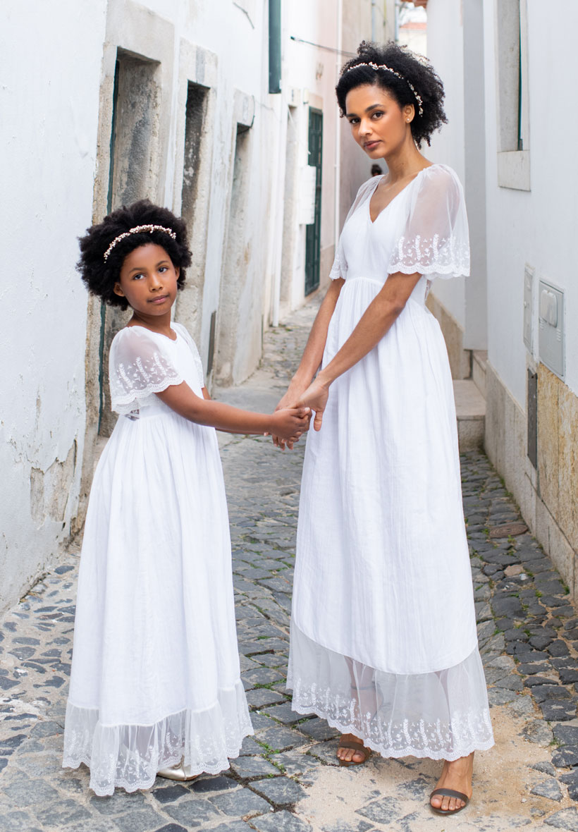 Robe Salomé Blanc – Les Petits Inclassables – Image 5