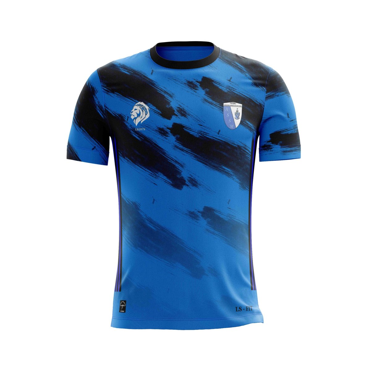 Maillot Storm Bleu/Noir AS Saint Mard