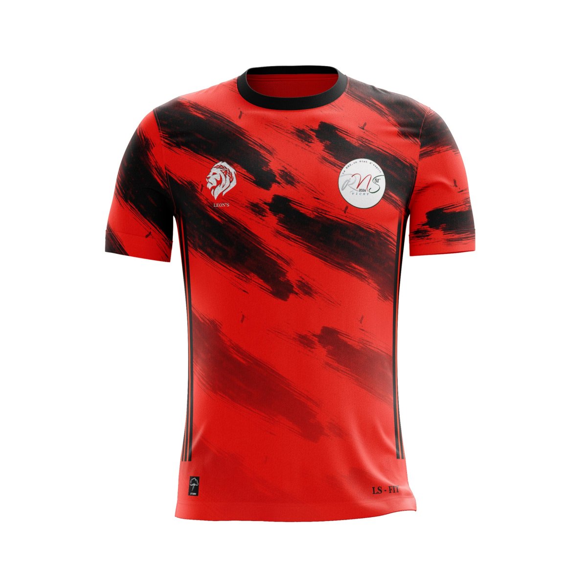Maillot Storm Rouge/Noir RNS