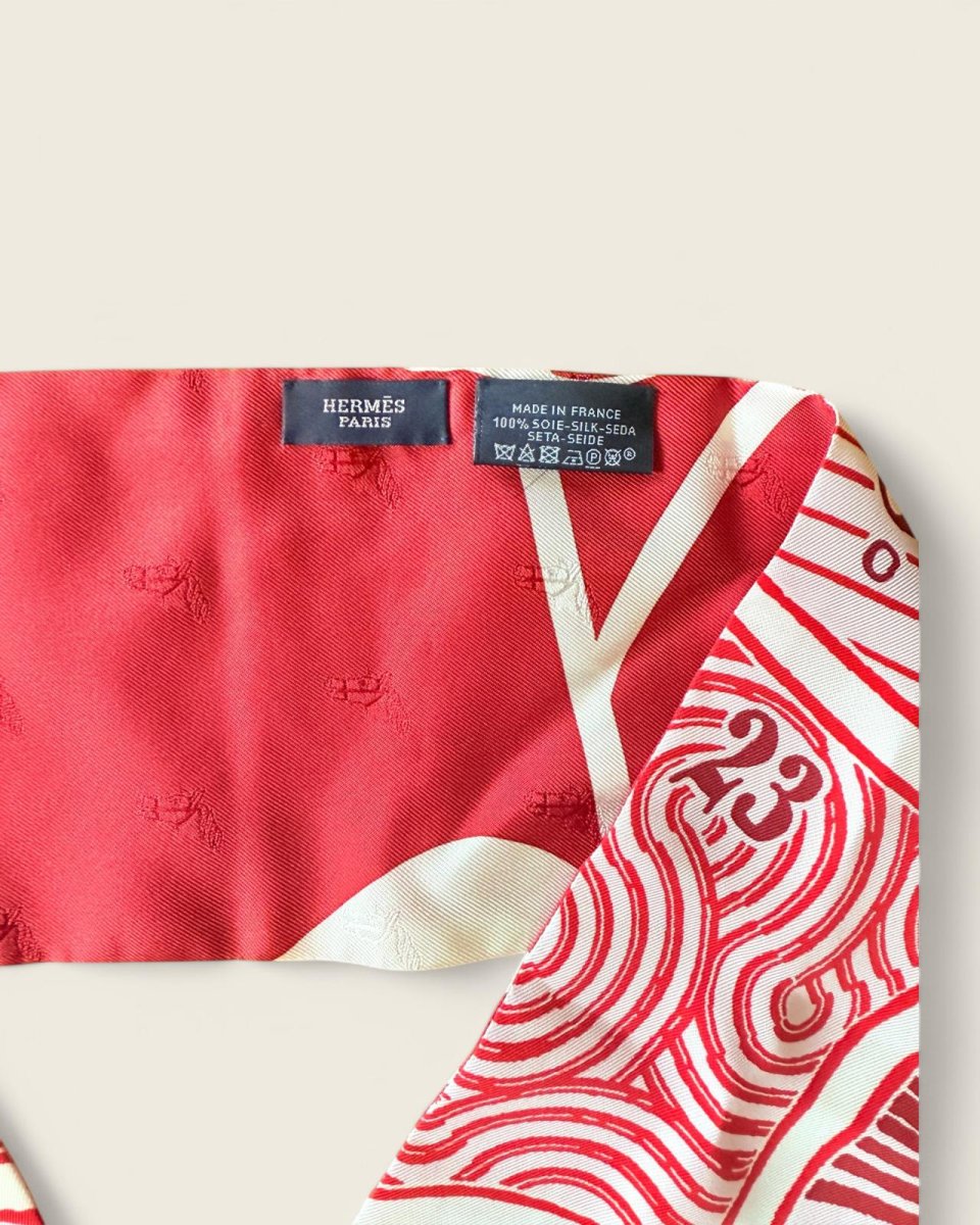 HERMES - FOULARD 100%SOIE – Image 5