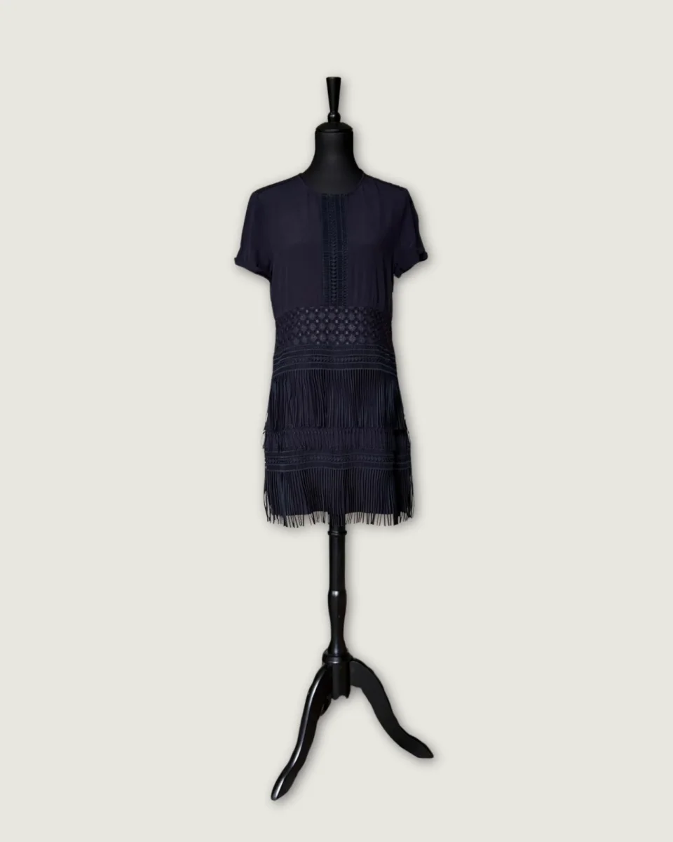 MAJE - ROBE REIA NOIR T.3 – Image 2